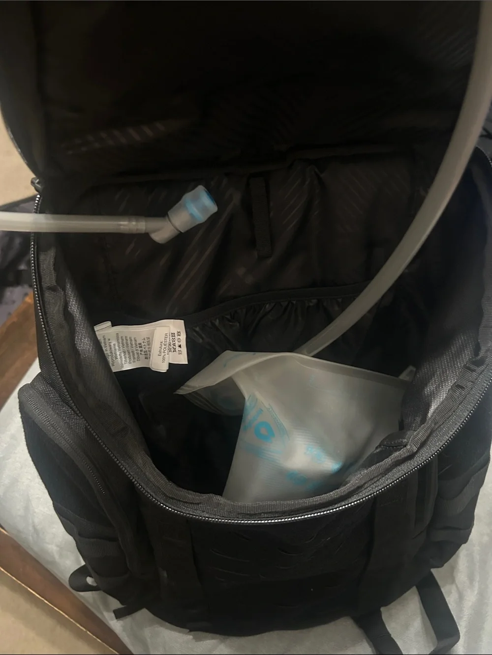 Oakley Black Tactical MOLLE Backpack with Hydo pack inside